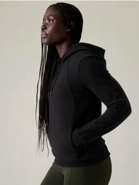 NWT ATHLETA Retroplush New Quality Hoodie Sz S